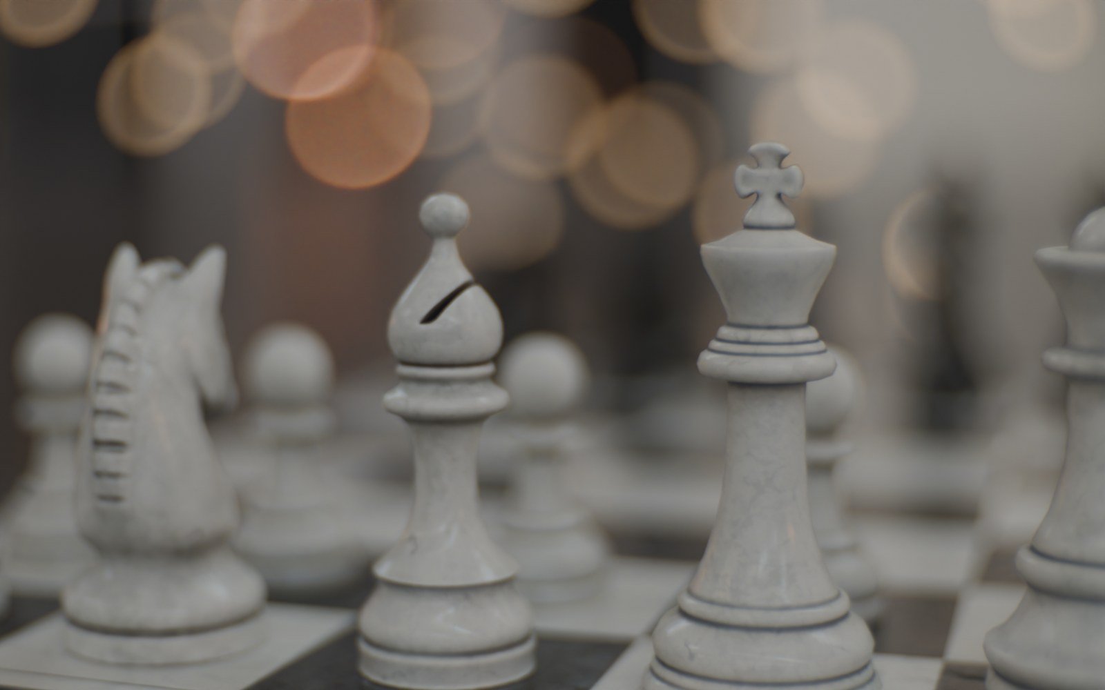 Chess rendered through the Oris Cinema 85mm T1.5 lens