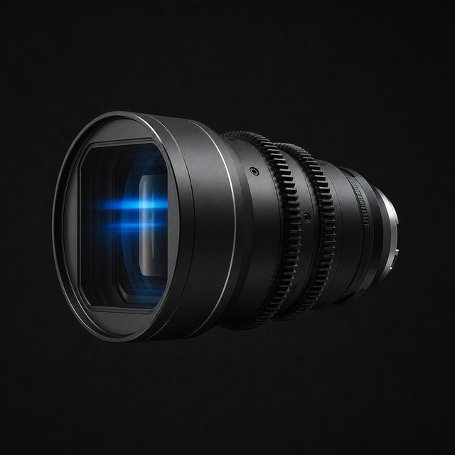 Orion-style Anamorphic 50mm T2 in the Oris lens library