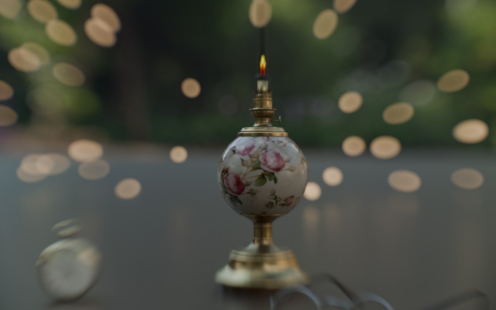 Still life rendered through the Oris Helios-style 58mm f/2 lens